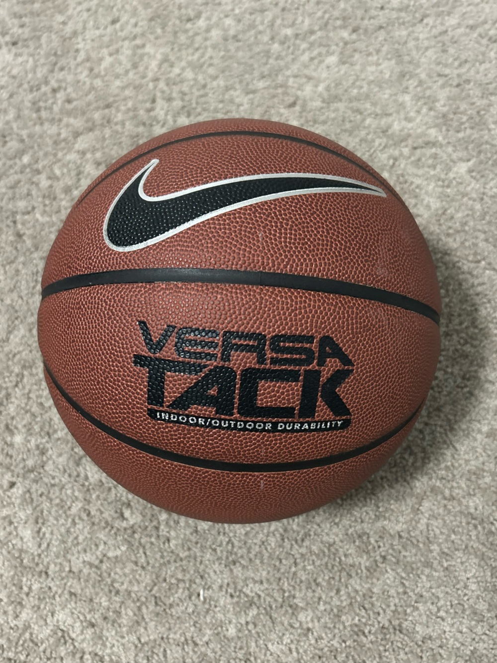 Nike Versa Tack 8P Basketball Size 7 Full Size Indoor Outdoor Brown